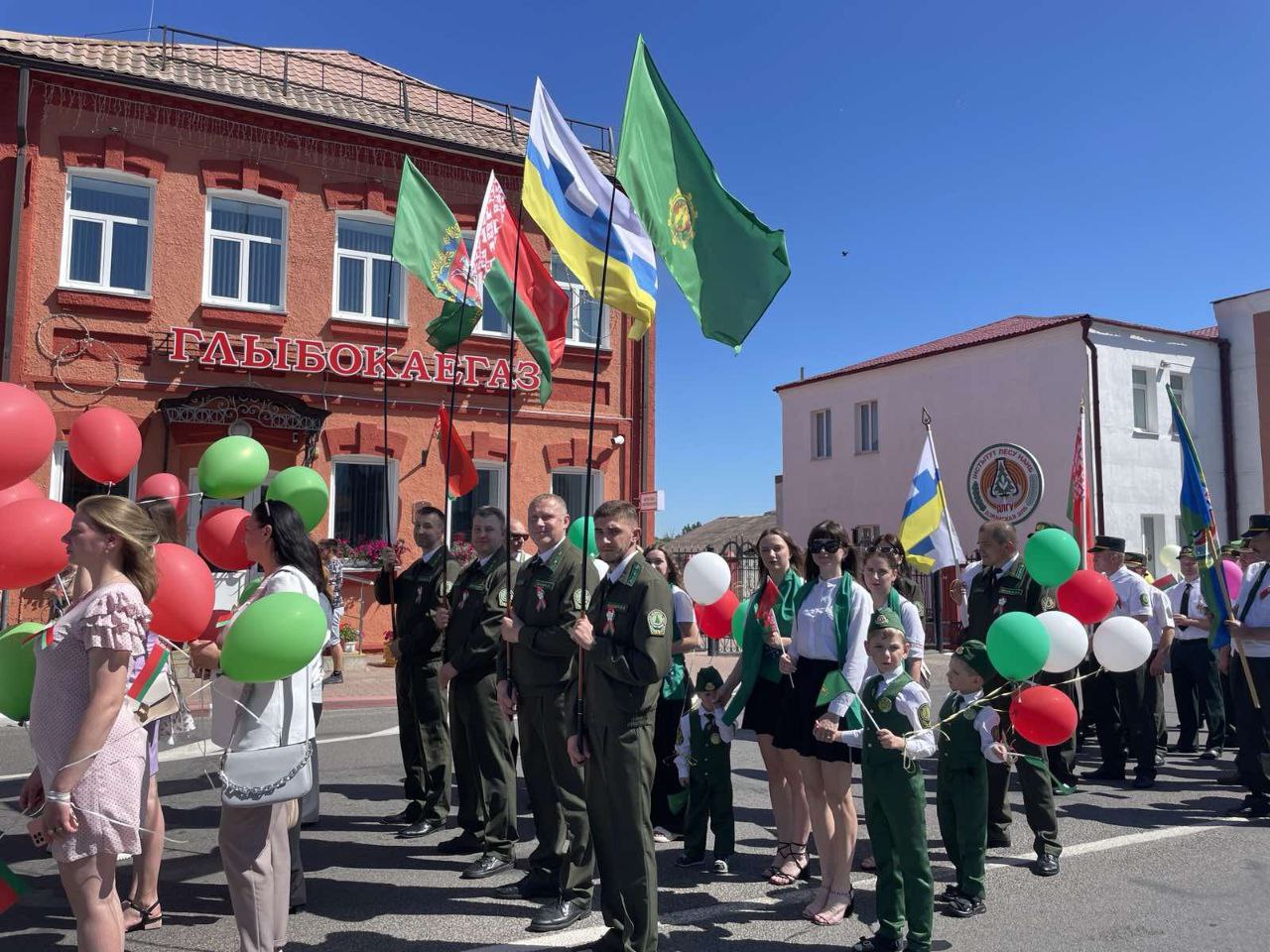 Глубоччина празднует День Независимости Республики Беларусь и день города.      