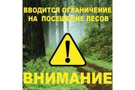 ПОСЕЩЕНИЕ ЛЕСОВ ОГРАНИЧЕННО !